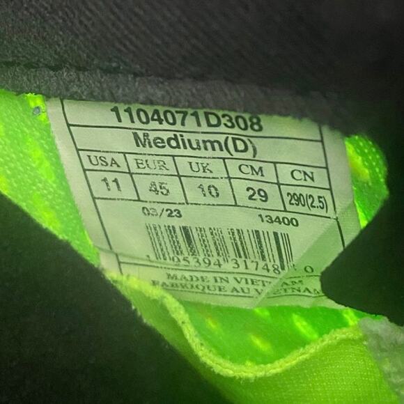 Brooks Hyperion ‘Green Gecko’ Men Athletic Running Sneakers - SZ  11 - Picture 12 of 12